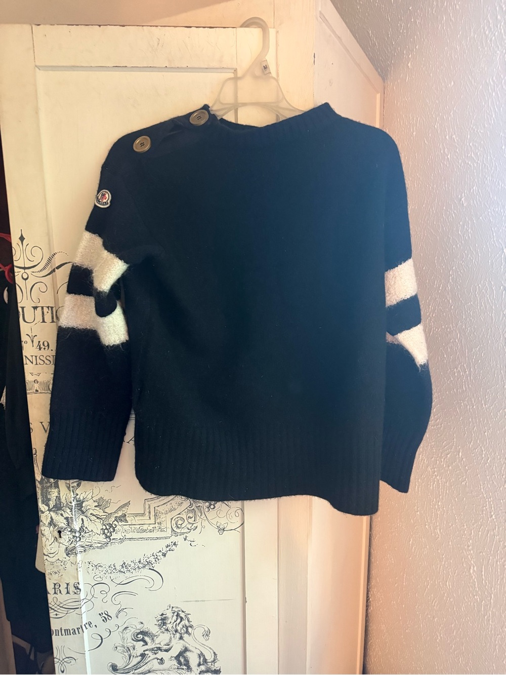 Excellent Preowned Condition Authentic Moncler Wool Blend Designer Sweater